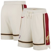 Cleveland Cavaliers LeBron James Nike White Forever King Shorts