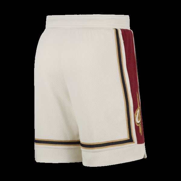 Cleveland Cavaliers LeBron James Nike White Forever King Shorts
