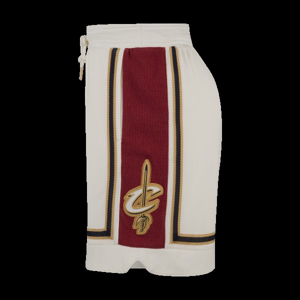 Cleveland Cavaliers LeBron James Nike White Forever King Shorts