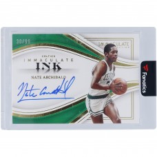 Nate Archibald Boston Celtics Autographed 2022-23 Panini Immaculate Collection Immaculate Ink #II-NAB #30/99 Card