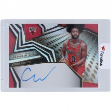 Coby White Chicago Bulls Autographed 2019-20 Panini Revolution #RA-CWT Rookie Card