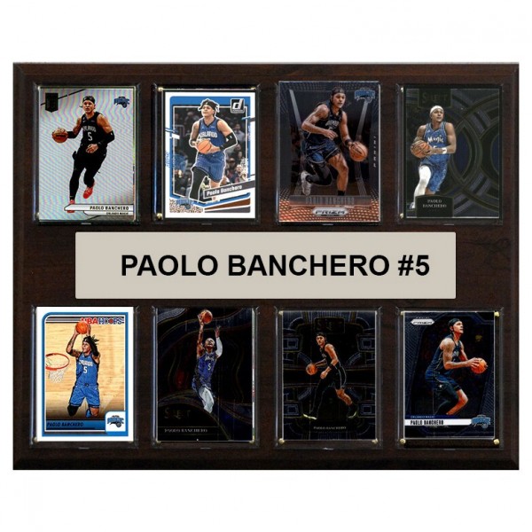 Paolo Banchero Orlando Magic 2025 12 x 15 Plaque