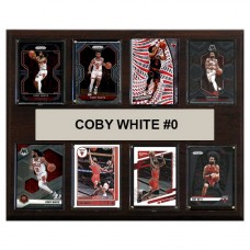 Coby White Chicago Bulls 2025 12 x 15 Plaque