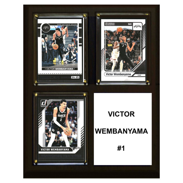 Victor Wembanyama San Antonio Spurs 8 x 10 Plaque