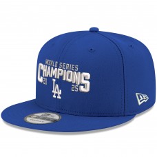 Бейсболка Los Angeles Dodgers New Era Royal 2025 World Series Champions 9FIFTY Snapback