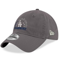 Бейсболка Los Angeles Dodgers New Era Gray 2025 World Series Champions 9TWENTY