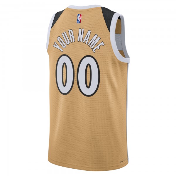 Именная джерси Unisex Washington Wizards Nike Gold 2025/26 City Edition Swingman