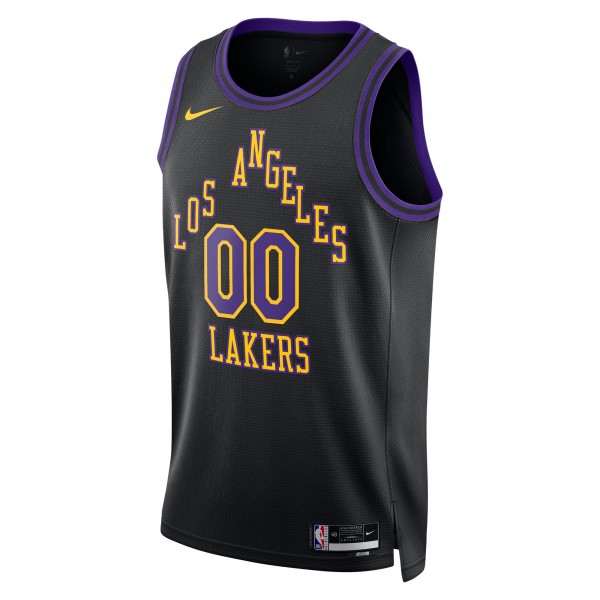 Именная джерси Los Angeles Lakers Nike Unisex 2025/26 City Edition Swingman - Black