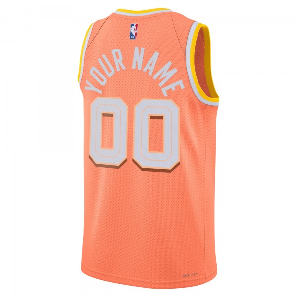 Именная джерси Cleveland Cavaliers Nike Unisex 2025/26 City Edition Swingman - Orange