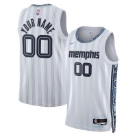 Именная джерси Memphis Grizzlies Nike Unisex 2025/26 City Edition Swingman - White