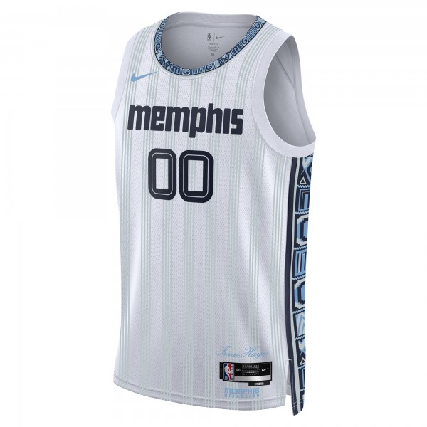 Именная джерси Memphis Grizzlies Nike Unisex 2025/26 City Edition Swingman - White