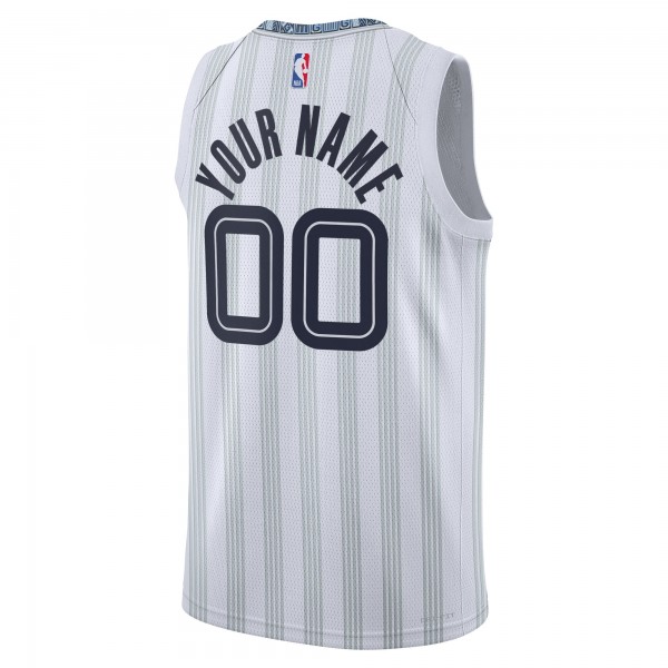 Именная джерси Memphis Grizzlies Nike Unisex 2025/26 City Edition Swingman - White