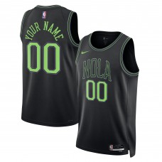 Именная джерси New Orleans Pelicans Nike Unisex 2025/26 City Edition Swingman - Black