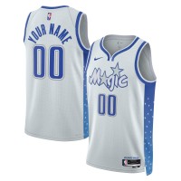 Именная джерси Orlando Magic Nike Unisex 2025/26 City Edition Swingman - Silver
