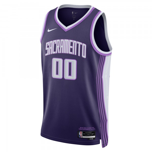 Именная джерси Sacramento Kings Nike Unisex 2025/26 City Edition Swingman - Purple