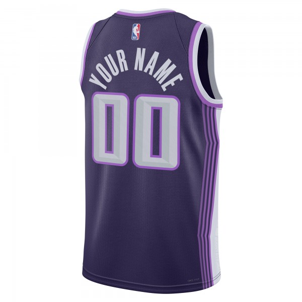 Именная джерси Sacramento Kings Nike Unisex 2025/26 City Edition Swingman - Purple