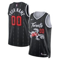 Именная джерси Toronto Raptors Nike Unisex 2025/26 City Edition Swingman - Black