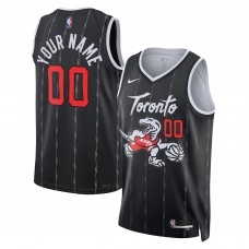 Именная джерси Toronto Raptors Nike Unisex 2025/26 City Edition Swingman - Black