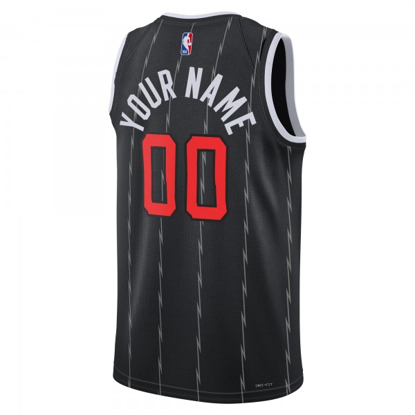 Именная джерси Toronto Raptors Nike Unisex 2025/26 City Edition Swingman - Black