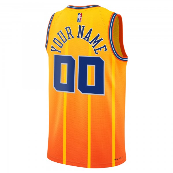 Именная джерси Charlotte Hornets Jordan Brand Unisex 2025/26 City Edition Swingman - Orange