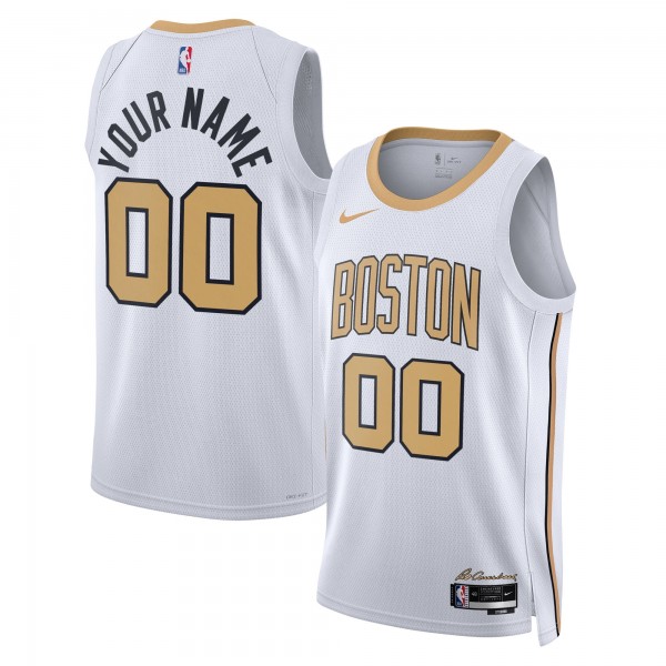 Именная джерси Boston Celtics Nike Unisex 2025/26 City Edition Swingman - White