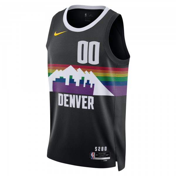 Именная джерси Unisex Denver Nuggets Nike Black 2025/26 City Edition Swingman
