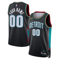 Именная джерси Detroit Pistons Nike Unisex 2025/26 City Edition Swingman - Charcoal