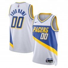 Именная джерси Indiana Pacers Nike Unisex 2025/26 City Edition Swingman - White