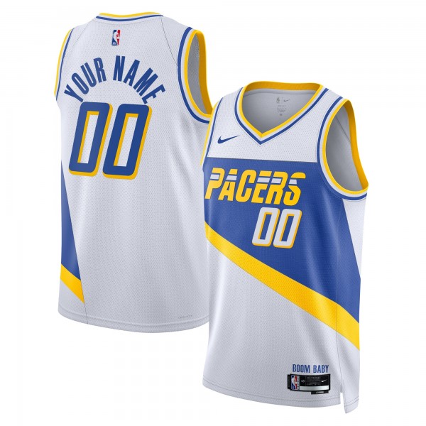 Именная джерси Indiana Pacers Nike Unisex 2025/26 City Edition Swingman - White