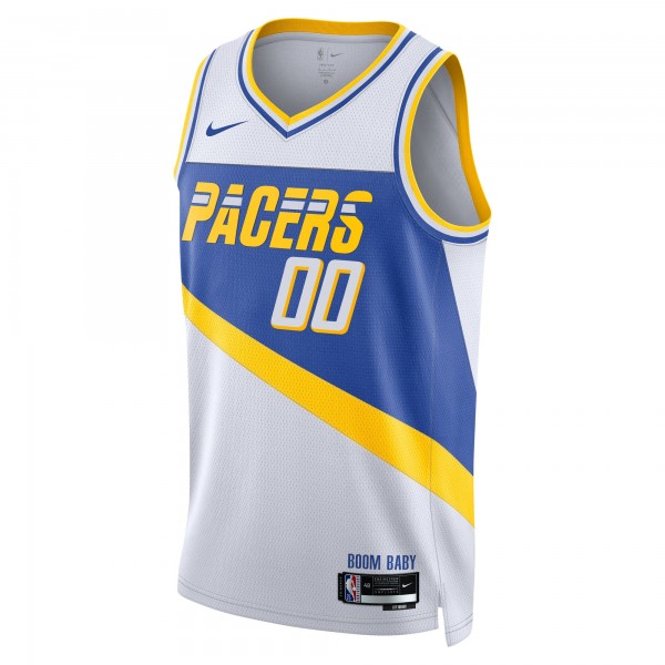 Именная джерси Indiana Pacers Nike Unisex 2025/26 City Edition Swingman - White