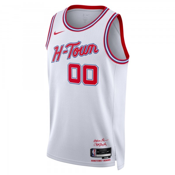 Именная джерси Houston Rockets Nike Unisex 2025/26 City Edition Swingman - White