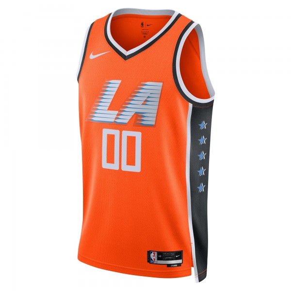 Именная джерси Unisex LA Clippers Nike Orange 2025/26 City Edition Swingman