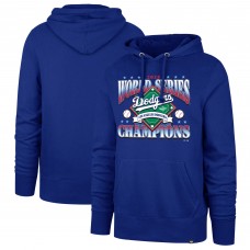Los Angeles Dodgers 47 Royal 2025 World Series Champions Hoodie