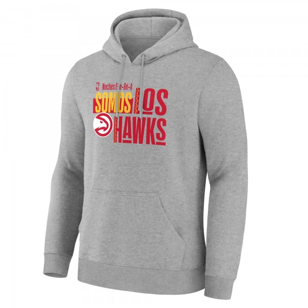 Atlanta Hawks Gray Noches Training Hoodie