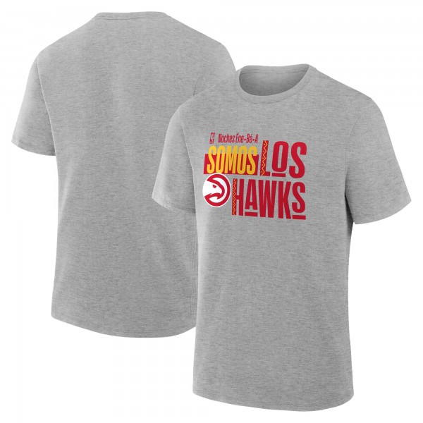 Atlanta Hawks Gray Noches Training T-Shirt