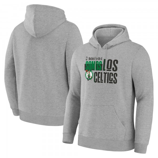 Boston Celtics Gray Noches Training Hoodie