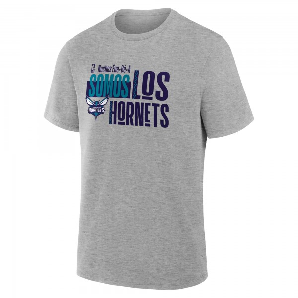 Charlotte Hornets Gray Noches Training T-Shirt