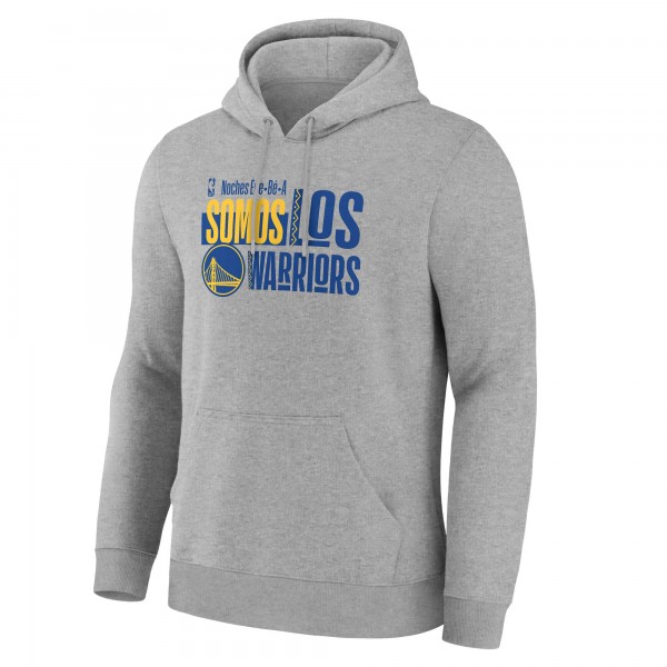 Golden State Warriors Gray Noches Training Hoodie