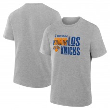 New York Knicks Gray Noches Training T-Shirt