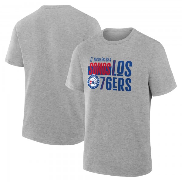 Philadelphia 76ers Gray Noches Training T-Shirt