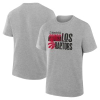 Toronto Raptors Gray Noches Training T-Shirt