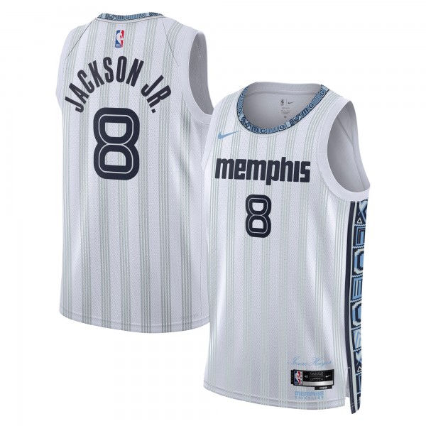 Джерси Jaren Jackson Jr. Memphis Grizzlies Nike Unisex 2025/26 Swingman - White - City Edition
