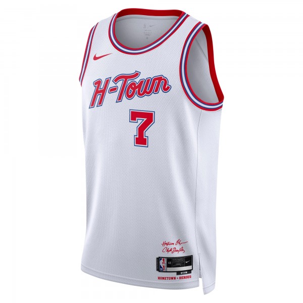 Джерси Unisex Houston Rockets Kevin Durant Nike White 2025/26 Swingman - City Edition