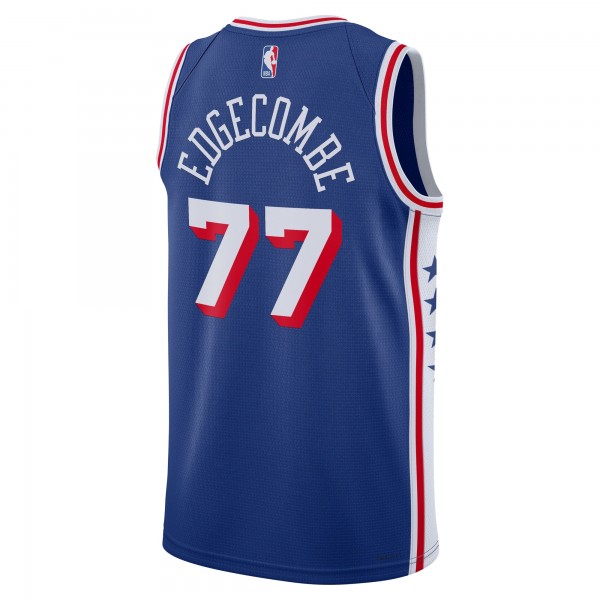 Джерси Unisex Philadelphia 76ers VJ Edgecombe Nike Royal Swingman - Icon Edition