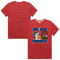 Unisex Philadelphia 76ers VJ Edgecombe Homage Red NBA Jam Tri-Blend T-Shirt