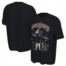 Victor Wembanyama San Antonio Spurs Nike Unisex 2025/26 City Edition Player Graphic T-Shirt - Black