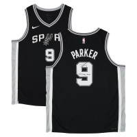 Джерси с автографом Tony Parker San Antonio Spurs Fanatics Authentic Black Nike Icon Swingman with 07 Finals MVP' Inscription