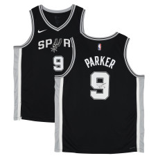 Джерси с автографом Tony Parker San Antonio Spurs Fanatics Authentic Black Nike Icon Swingman