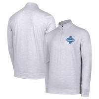 Los Angeles Dodgers Gray 2025 World Series Champions Sublime Half-Zip Sweatshirt