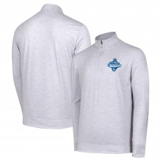 Los Angeles Dodgers Gray 2025 World Series Champions Sublime Half-Zip Sweatshirt
